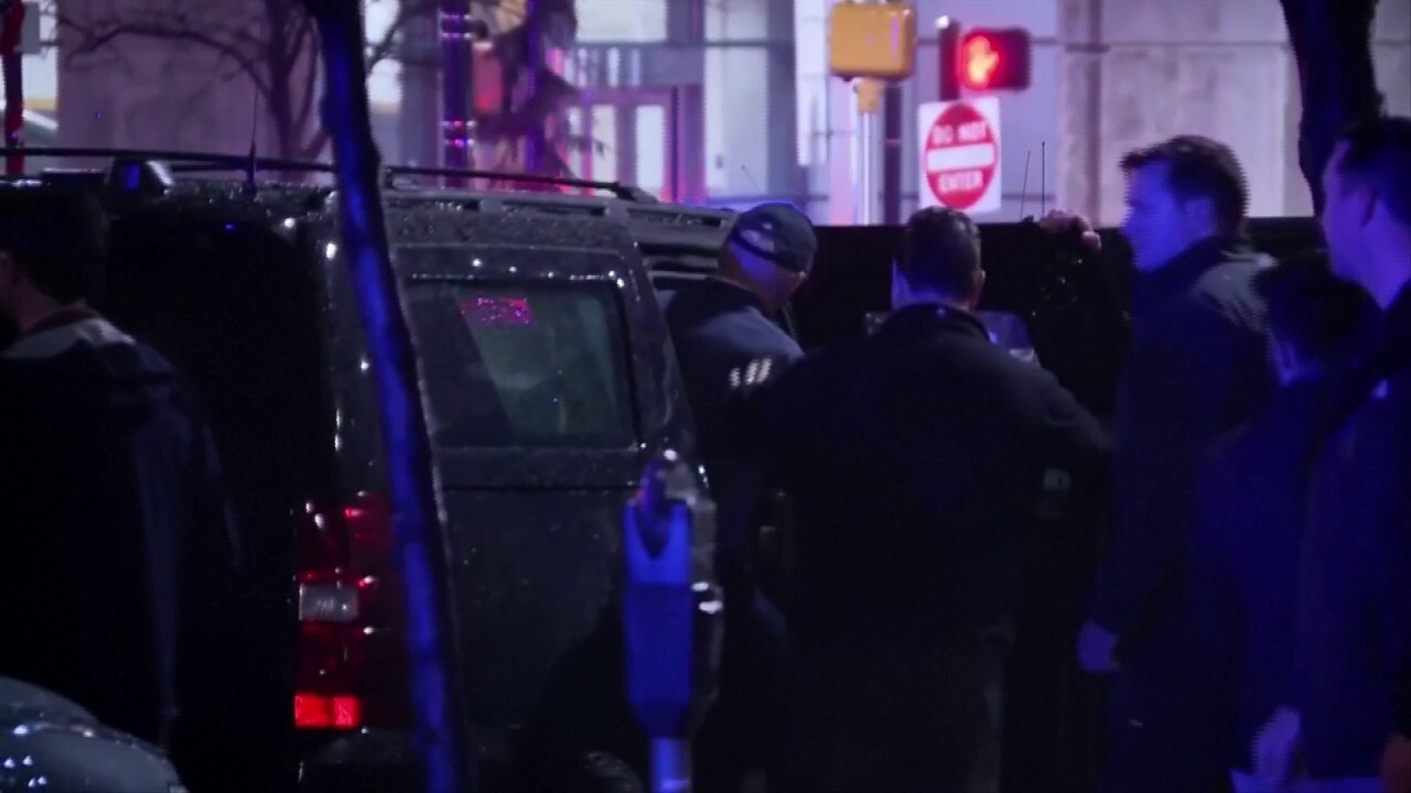Car plows into Biden motorcade near Delaware campaign headquarters