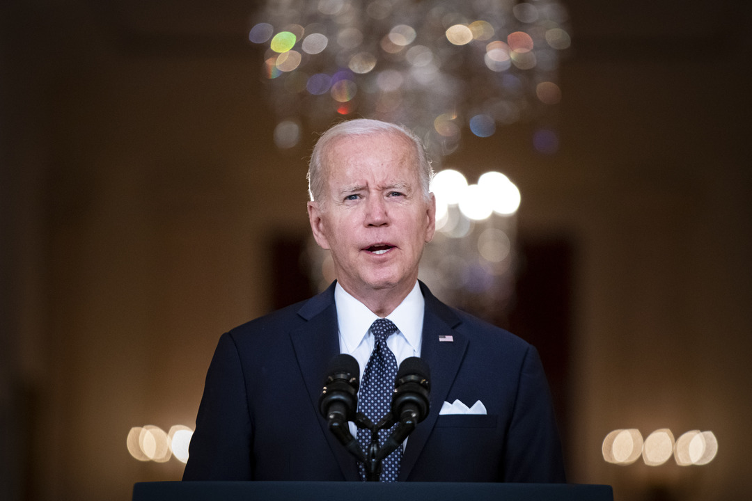 President Joe Biden delivers remarks on the May jobs report