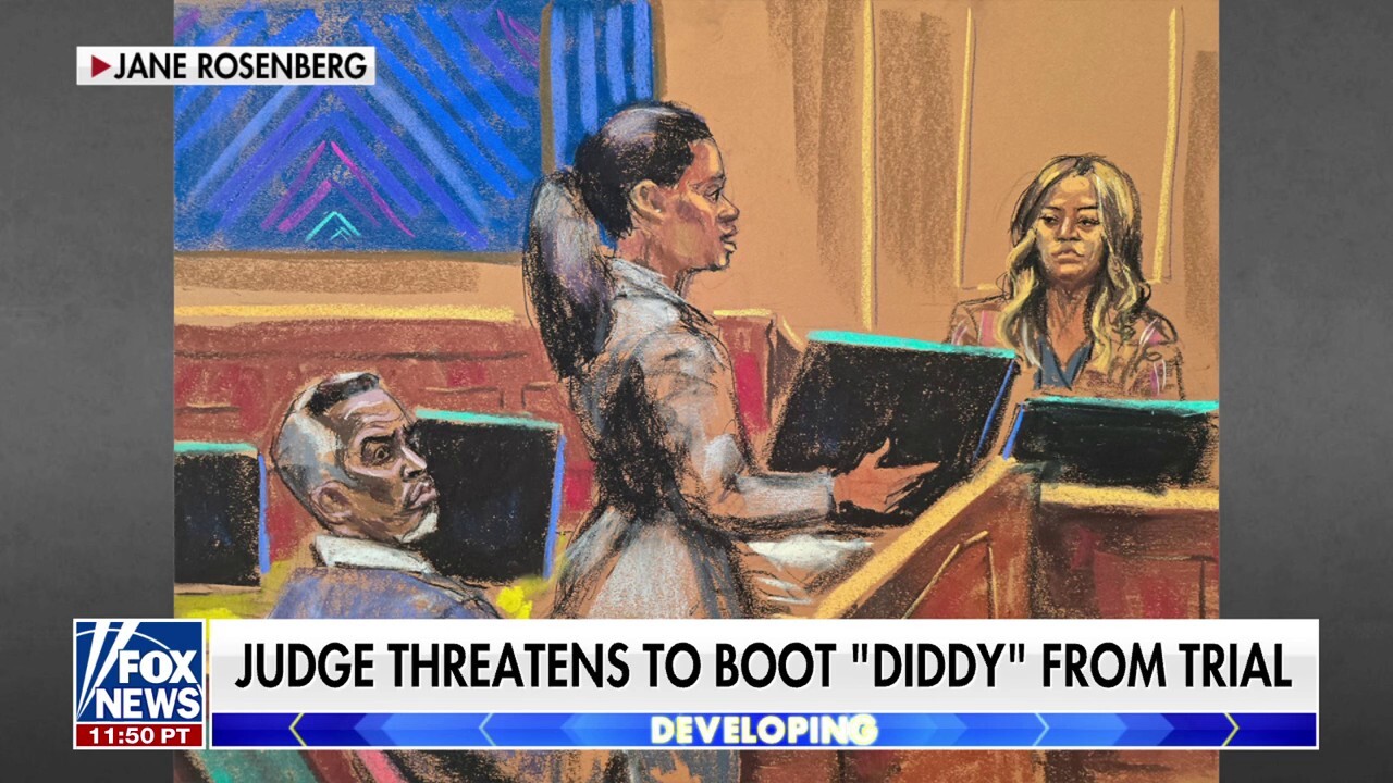 Judge threatens to boot 'Diddy' from trial