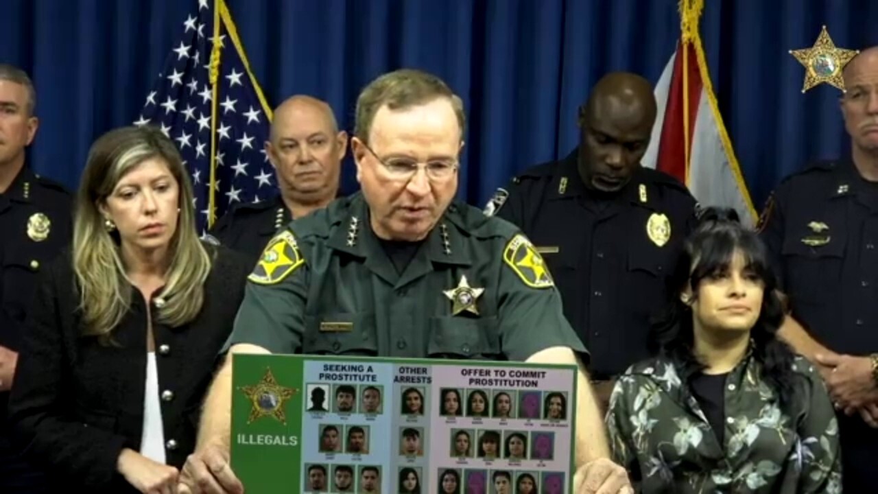 Florida sheriff says 25 illegal immigrants arrested during human trafficking sting