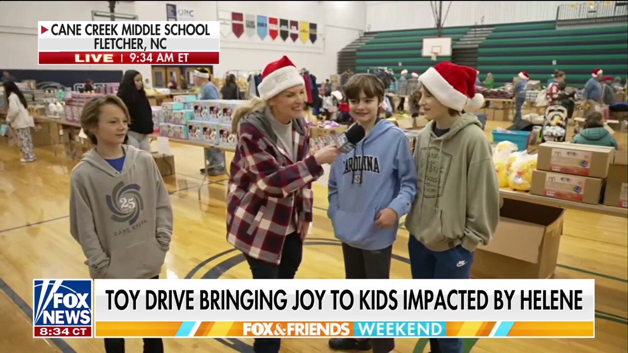 Toy drive ensures kids affected by Hurricane Helene in North Carolina have gifts this holiday season