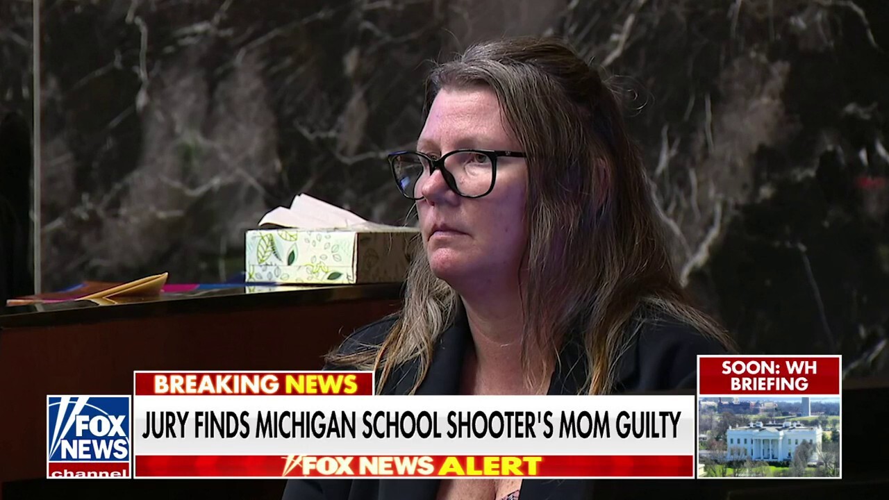 Michigan school shooter’s mother found guilty of manslaughter