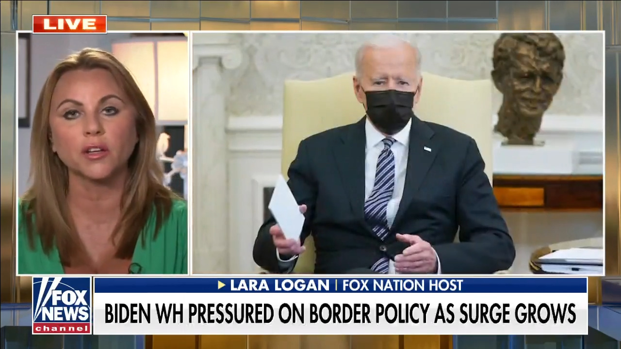  Lara Logan rips Biden for border crisis: 'They're not addressing the national security threat'