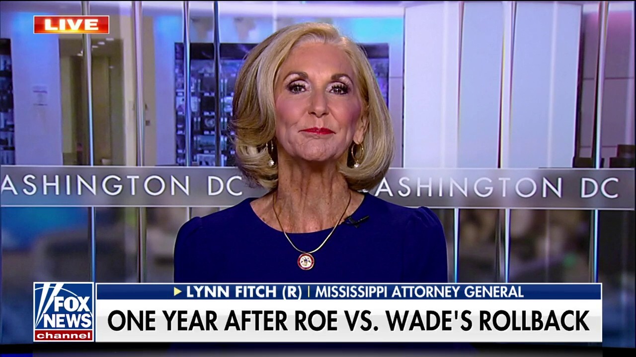 Mississippi AG Lynn Fitch on one-year anniversary of Roe vs. Wade overturn: 'A new page in history'