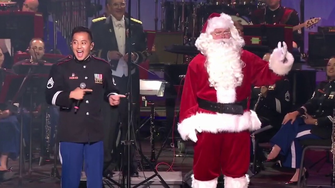 Santa makes a special visit to West Point