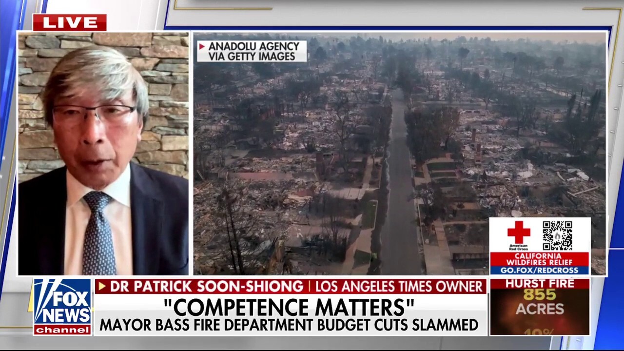 Los Angeles Times owner Dr. Patrick Soon-Shiong opens up about reporting on the California wildfires on 'Special Report.'