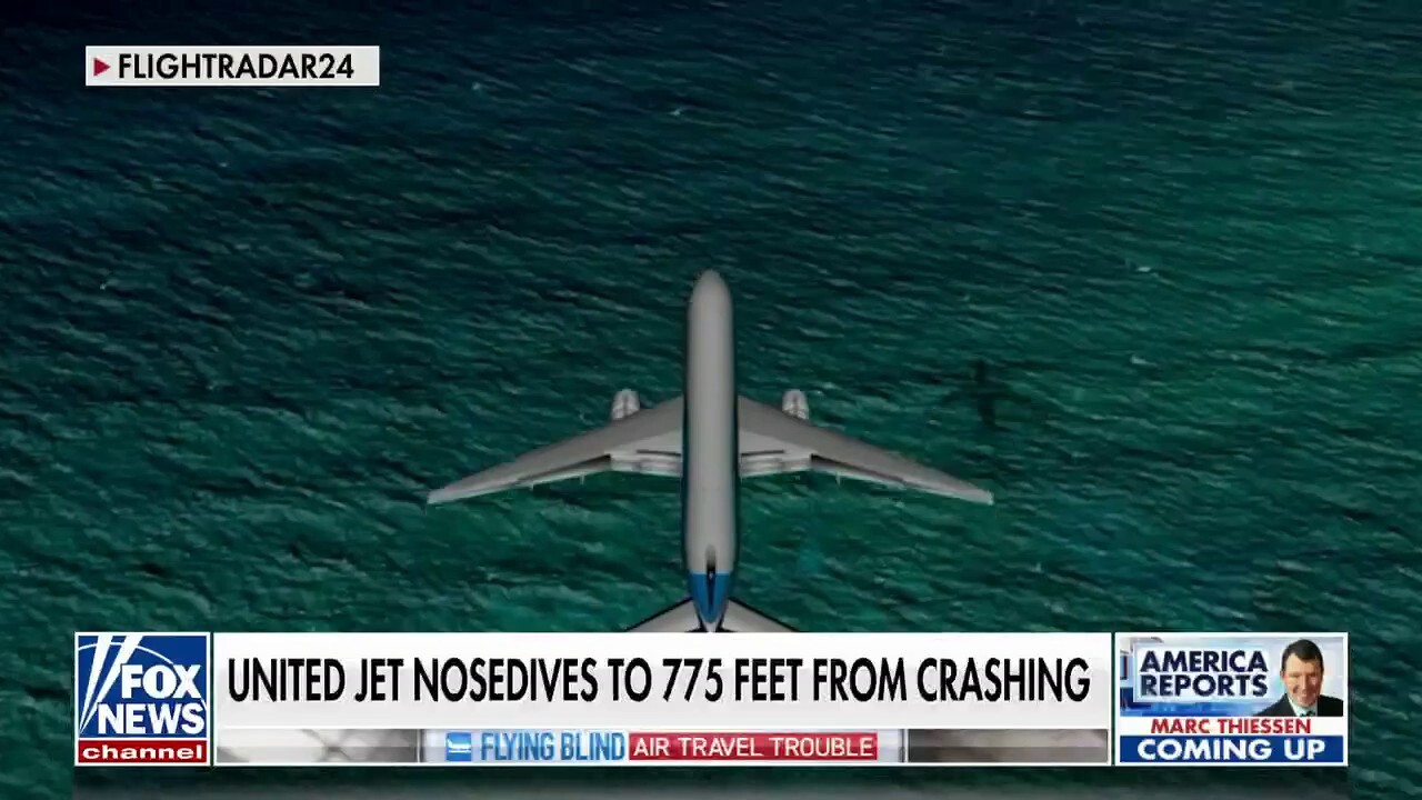 United jet escapes disaster after almost nosediving into Pacific Ocean 