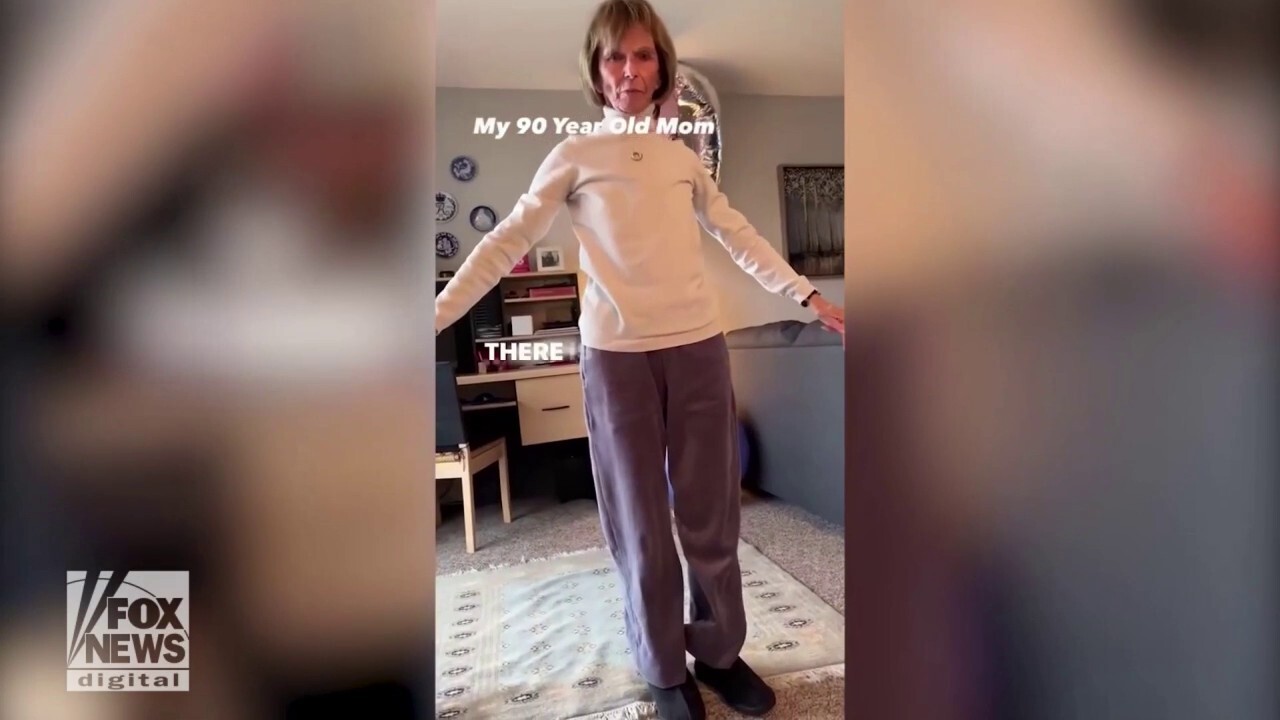 90-year-old woman reveals the secret of staying fit
