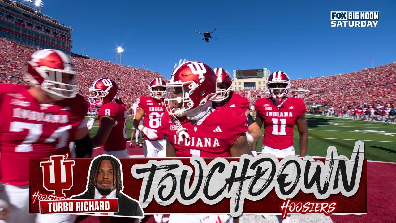 Amare Ferrell’s interception sets up Turbo Richard for TD run, giving Indiana lead over Ohio State