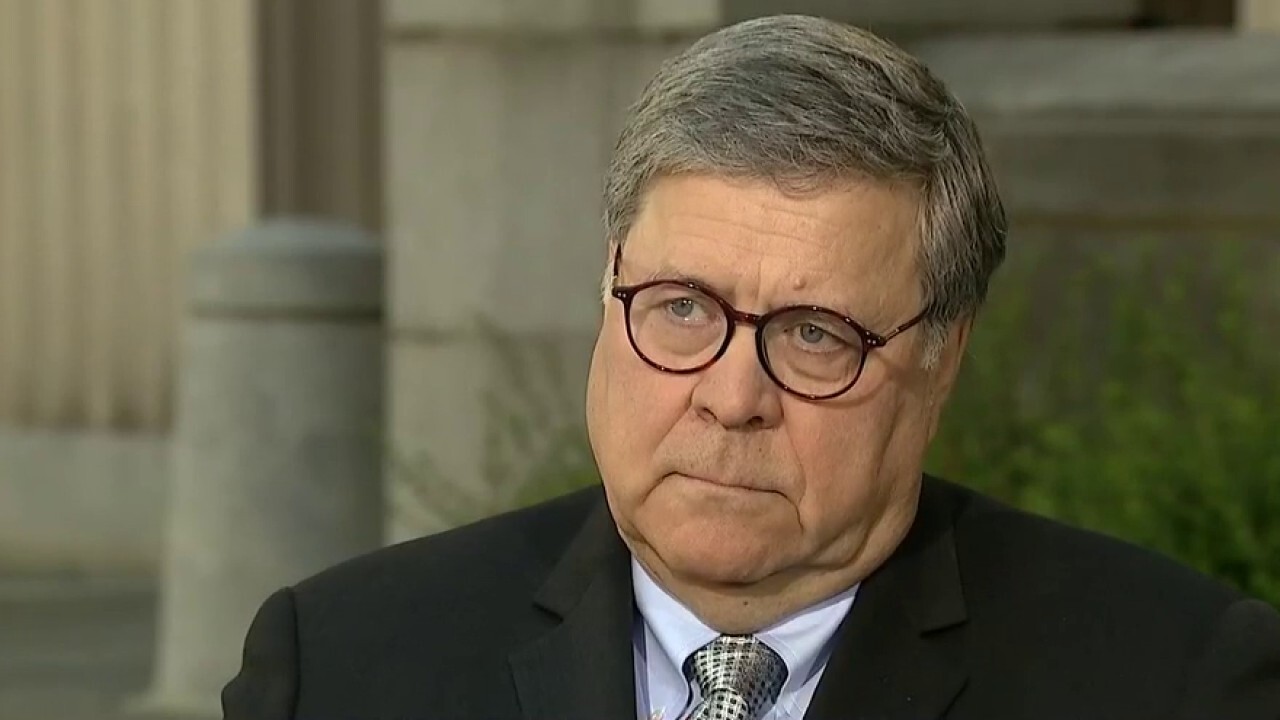 William Barr on calls to defund the police, law enforcement reform, clearing protesters from Lafayette Park