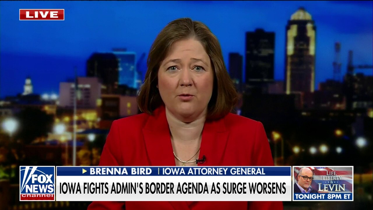 Iowa Attorney General Brenna Bird argues every state is a border state as the Biden administration fails to secure the country's southern border.