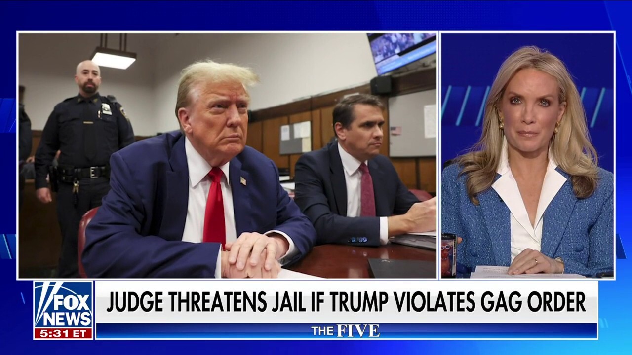  ‘The Five’ co-hosts discuss how former President Trump’s judge threatened him with jail time if he continues to violate his gag order.