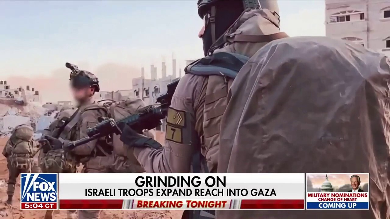 Israeli troops expand presence in Gaza