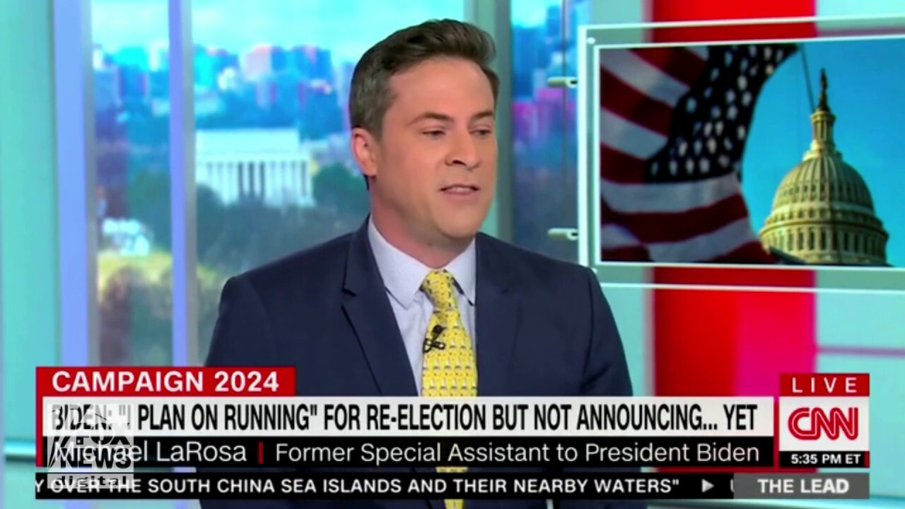 CNN panel laughs at President Biden's nonannouncement on 2024 run