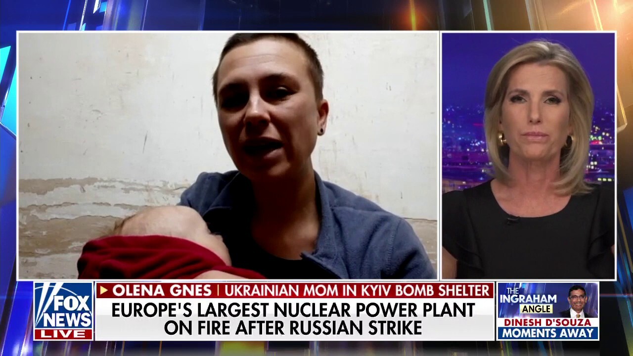 'Ingraham Angle' takes you inside Kyiv bomb shelter