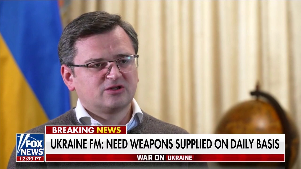 Fox News speaks with Ukraine foreign minister about weapon shipments