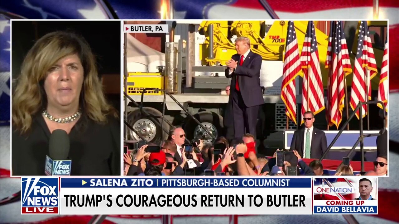 'One Nation' host Brian Kilmeade and the Washington Examiner's Salena Zito give their take on former President Trump returning to Butler, Pa., for the first time since the July 13 assassination attempt against him, where Zito was that day.