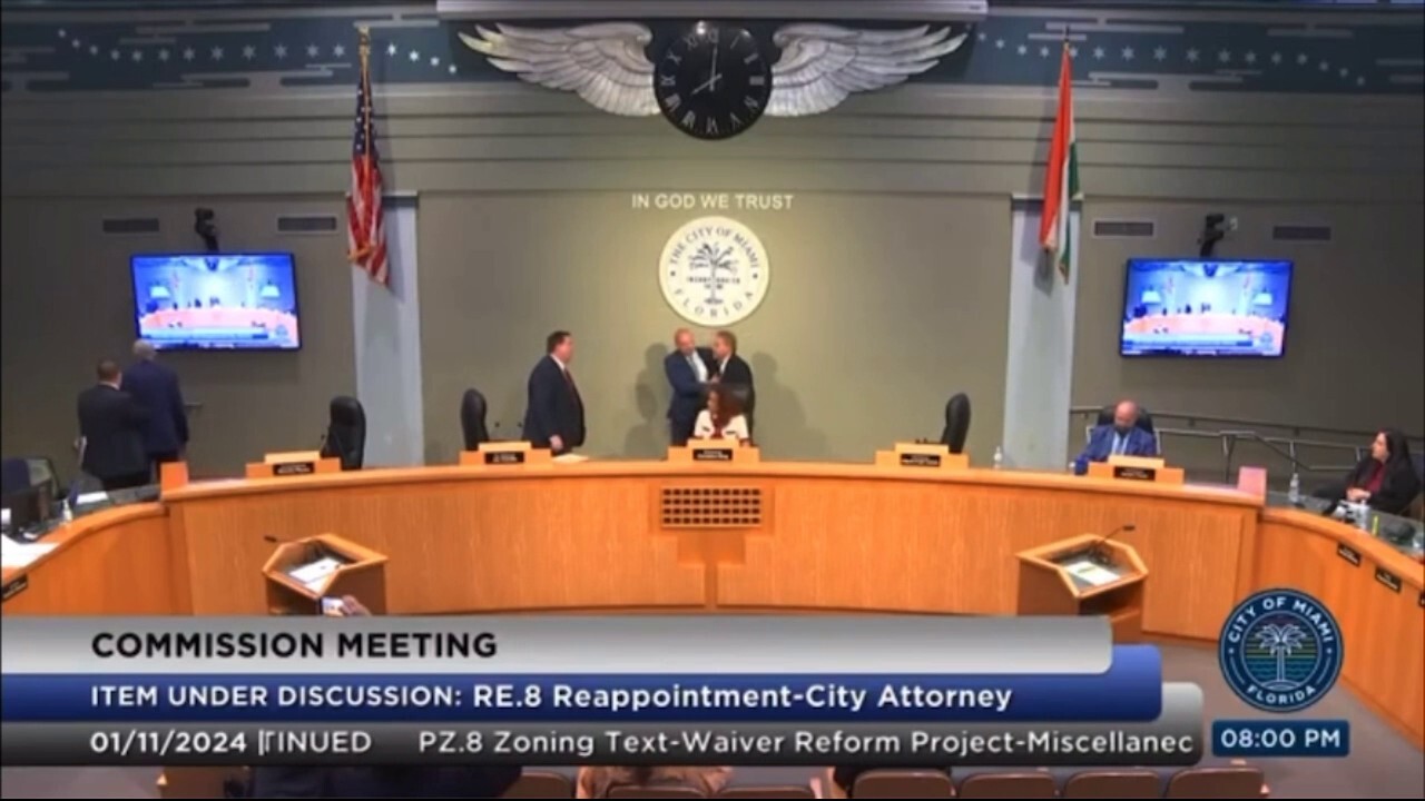 News :Florida commissioners appear to nearly brawl during heated City Hall meeting, livestream shows