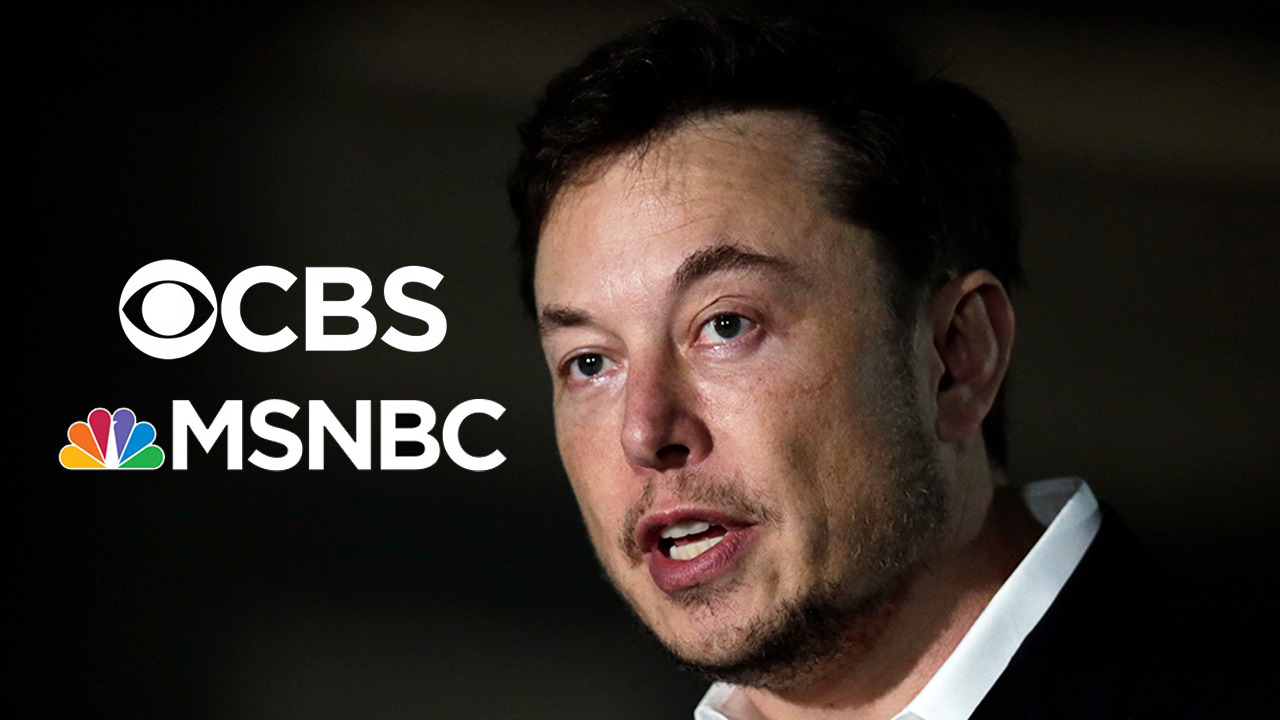 Montage: MSNBC, CBS,  rip into Elon Musk over interest in controlling Twitter