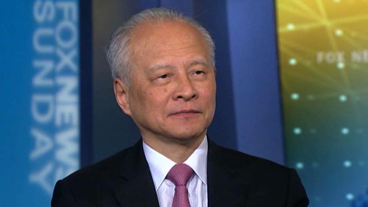 China's ambassador to the US talks trade tensions