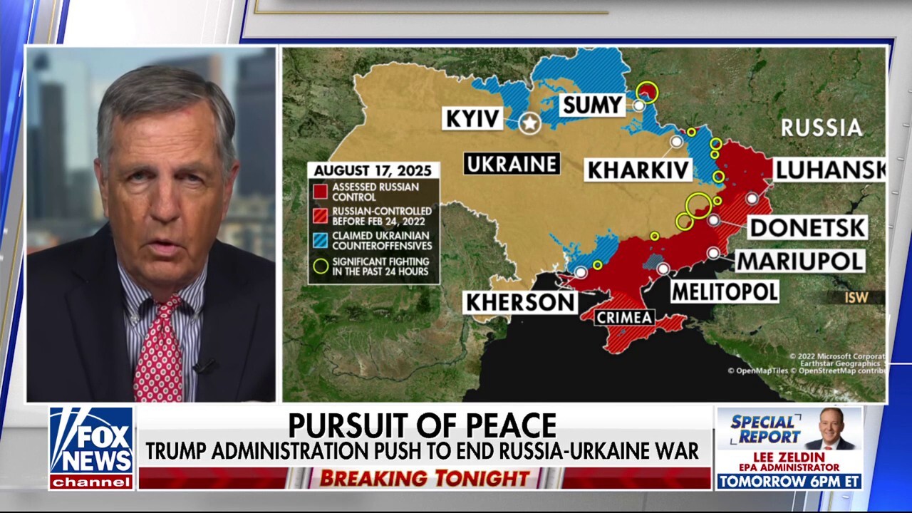 It will be 'impossible' for Zelenskyy to give up this territory: Brit Hume