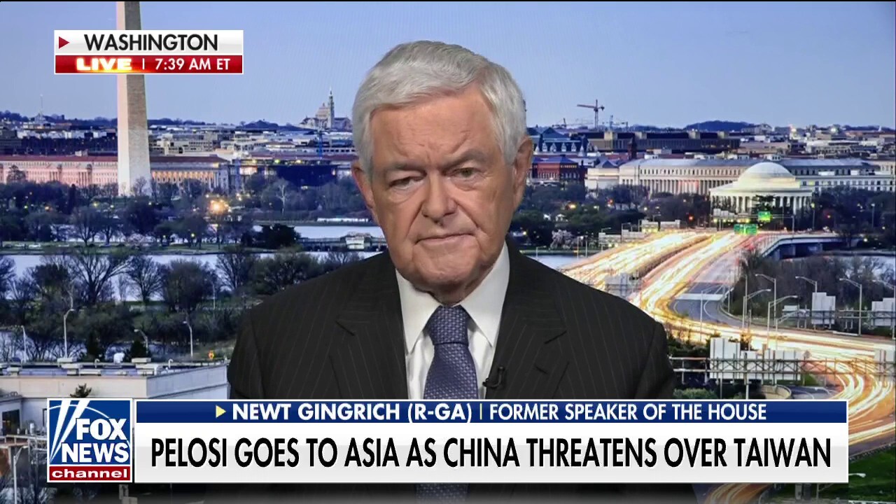 Gingrich: Backing down from Taiwan trip now would be a sign of weakness