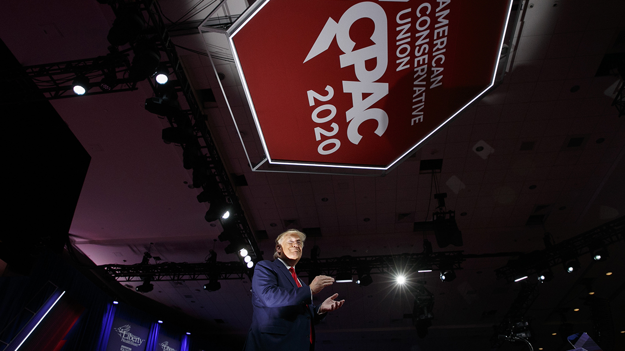 Trump rallies supporters at CPAC