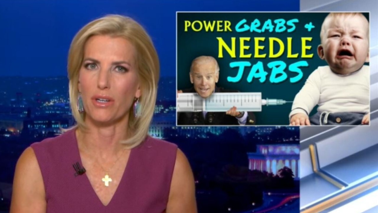 Ingraham: Exposing the power hungry left’s vaccine pressure campaign on your children