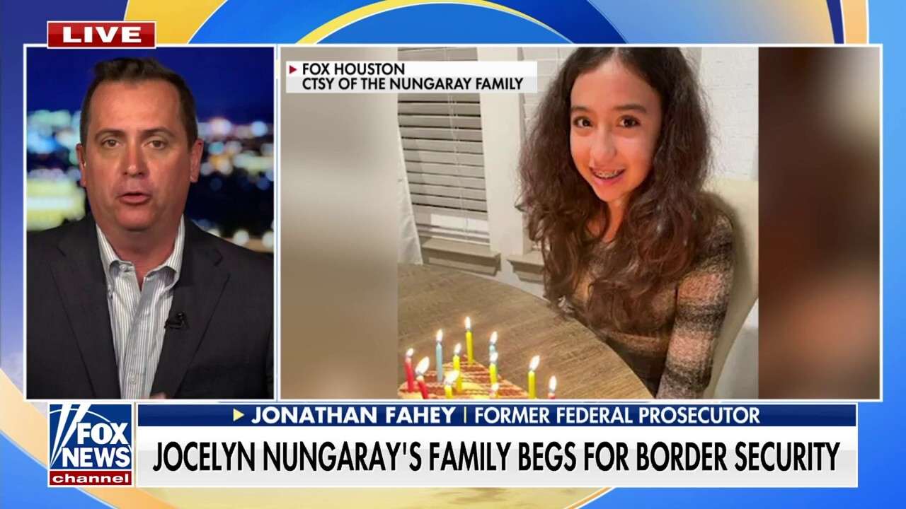 Jonathan Fahey reacts to Jocelyn Nungaray's killing: 'Dire consequences' of an 'open border'