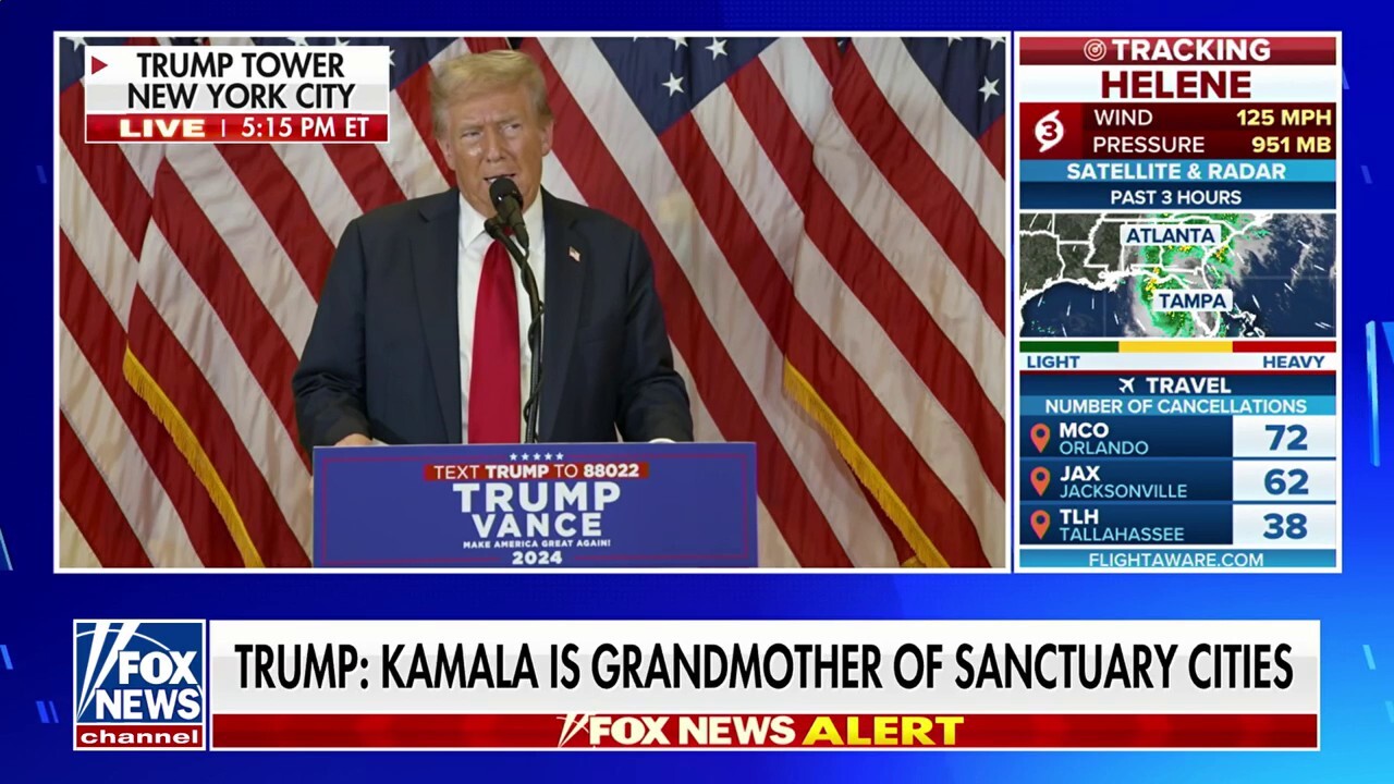 Trump: The ‘architect’ of the country’s destruction is Kamala Harris