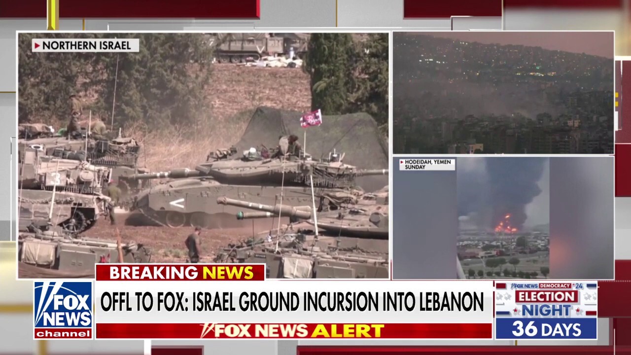 Israel to launch 'limited incursion' into Lebanon, official tells Fox News