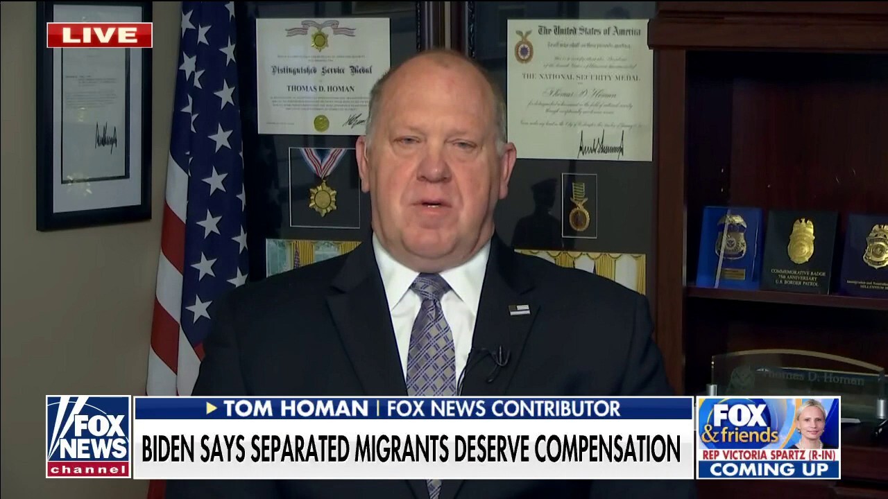 Tom Homan slams Biden for 'lying' to Americans over reported sweep of migrant flights