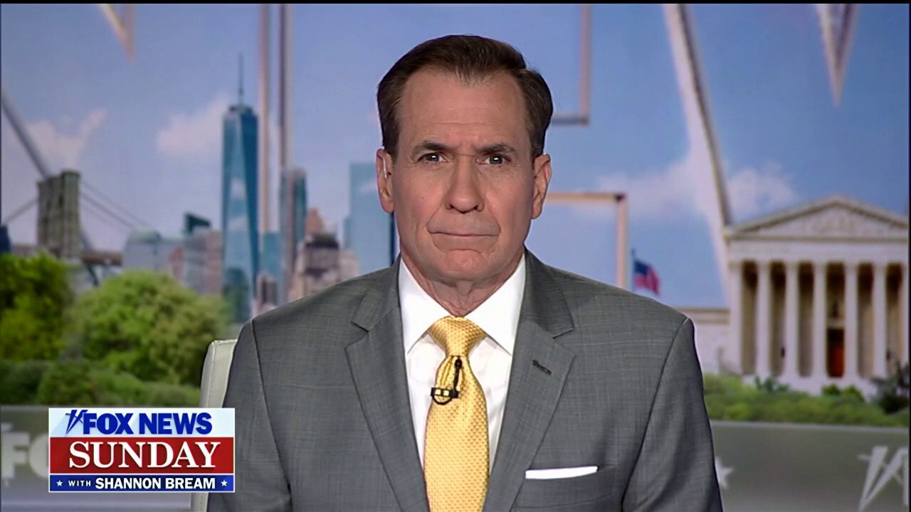 NSC Strategic Communications Director John Kirby joined 'Fox News Sunday' to discuss Russia's intent in downing an American drone, the growing relationship between China and Russia, and the potential arrest of former President Donald Trump.