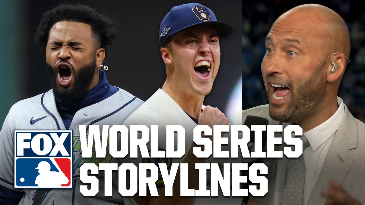 Ray vs Brewers World Series | Derek Jeter, A-Rod &amp; Big Papi Break Down Biggest Storylines