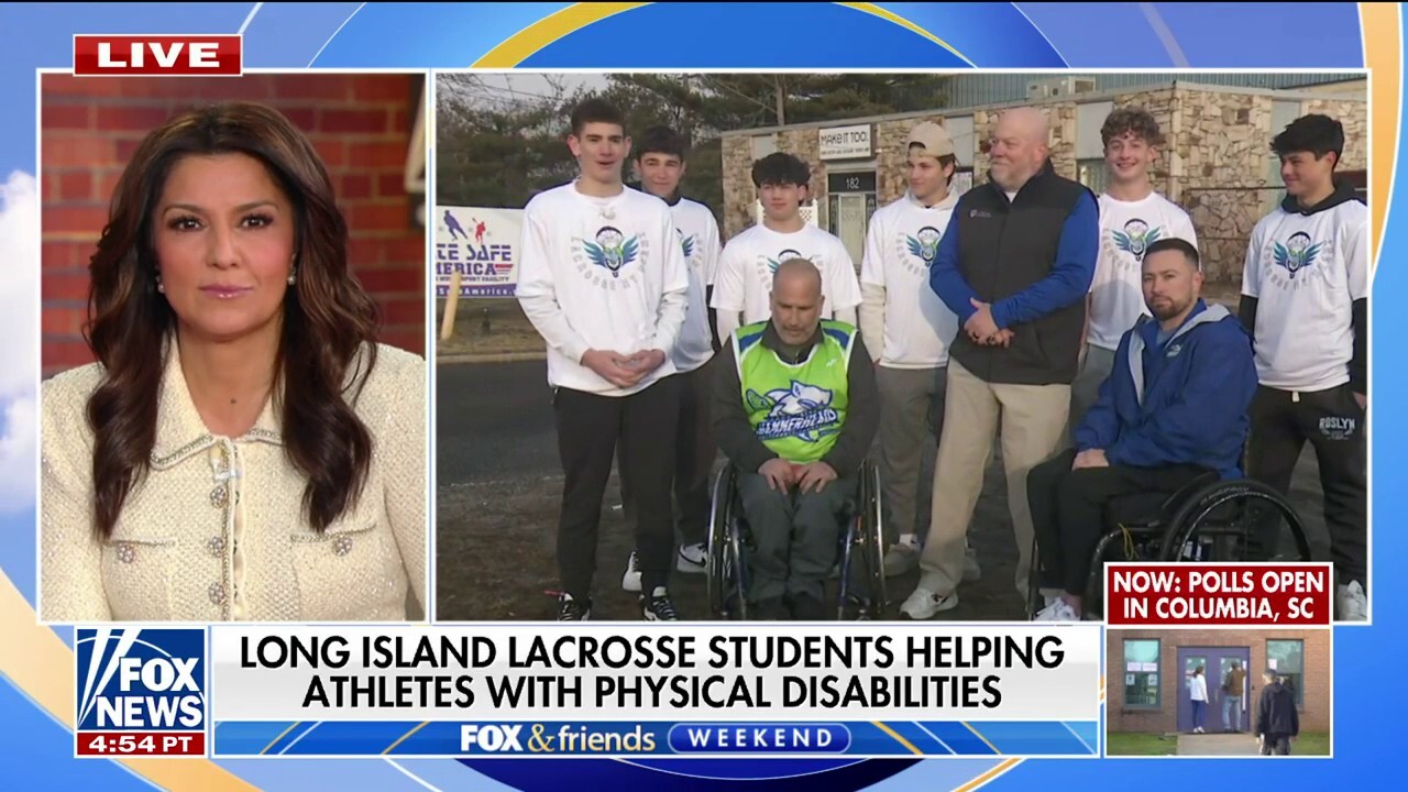 Long Island lacrosse players help athletes with physical disabilities: 'Giving back to the community'