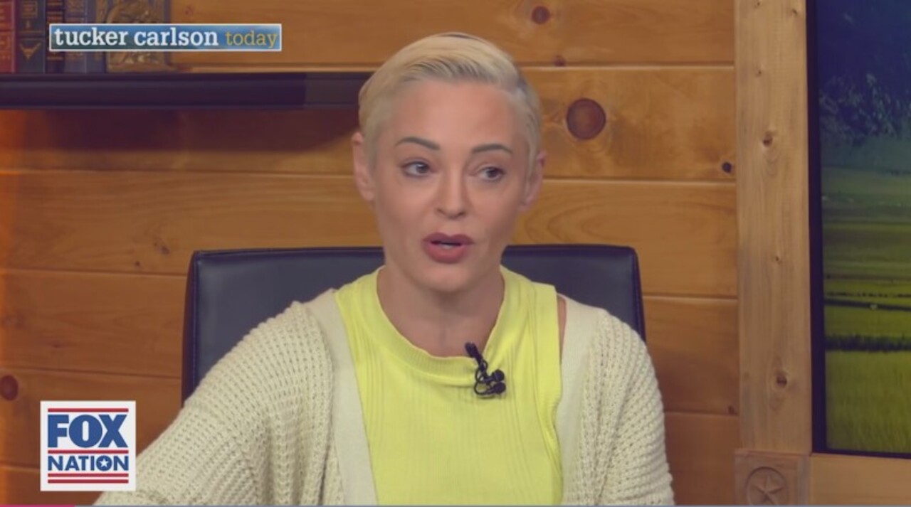 Rose McGowan joins Fox Nation for a special two-part episode of 'Tucker Carlson Today'