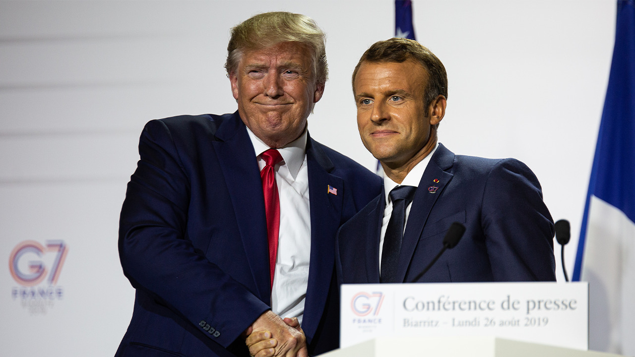 WATCH LIVE: Trump meets with France's Macron on Europe's role in Ukraine peace talks