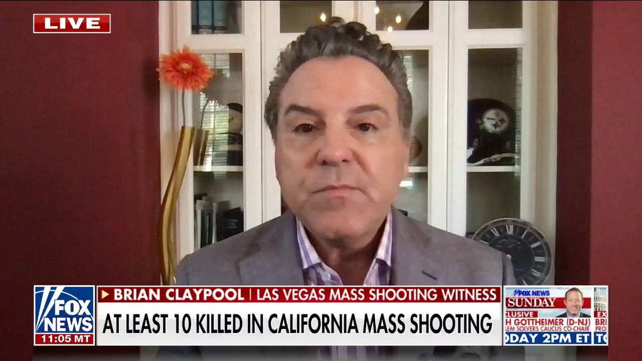 Brian Claypool shares advice following CA mass shooting 'We can't have