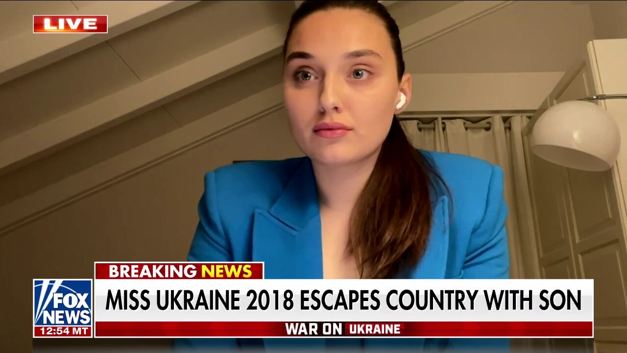 Former Miss Ukraine on fleeing homeland: This is a true humanitarian catastrophe