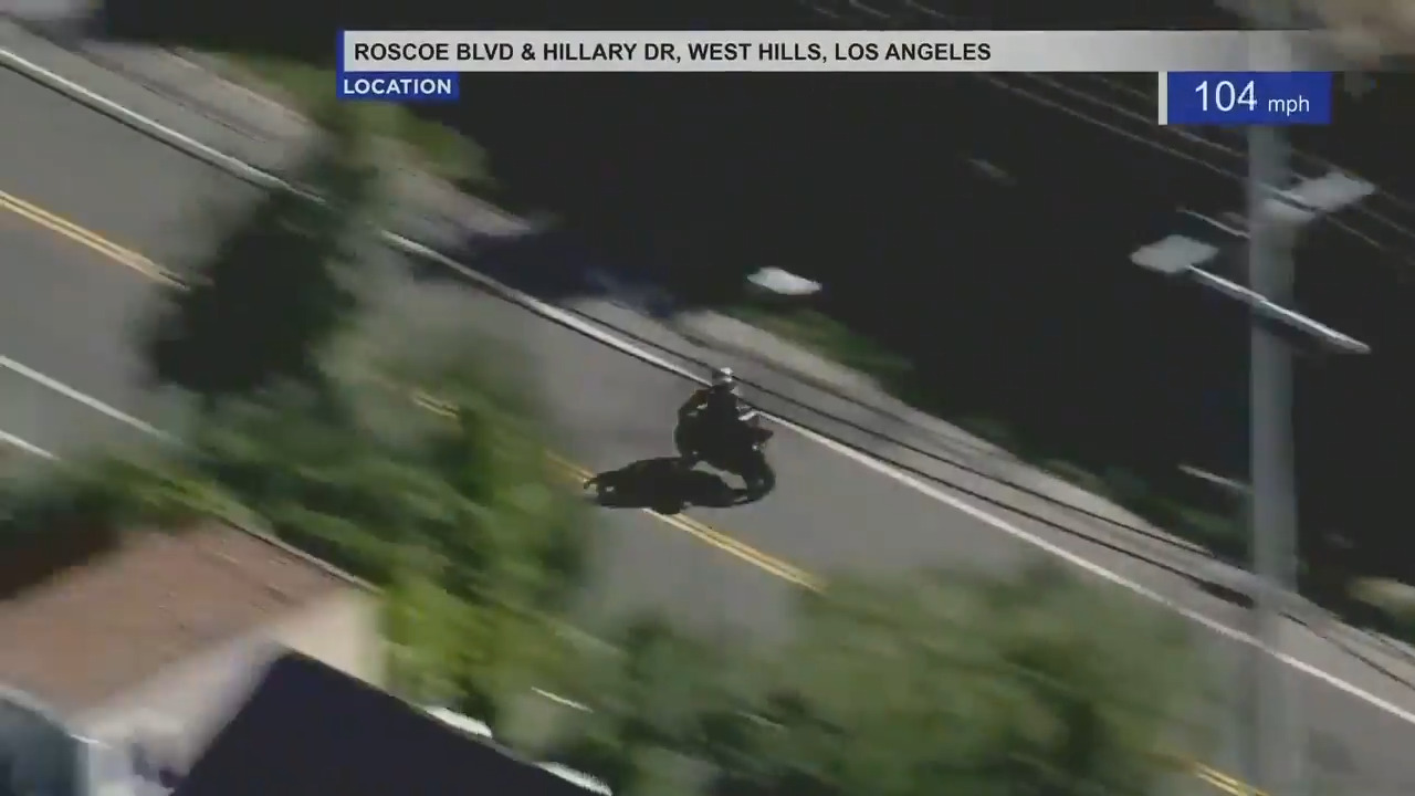 Los Angeles motorcyclist dies after horrific crash caught on video