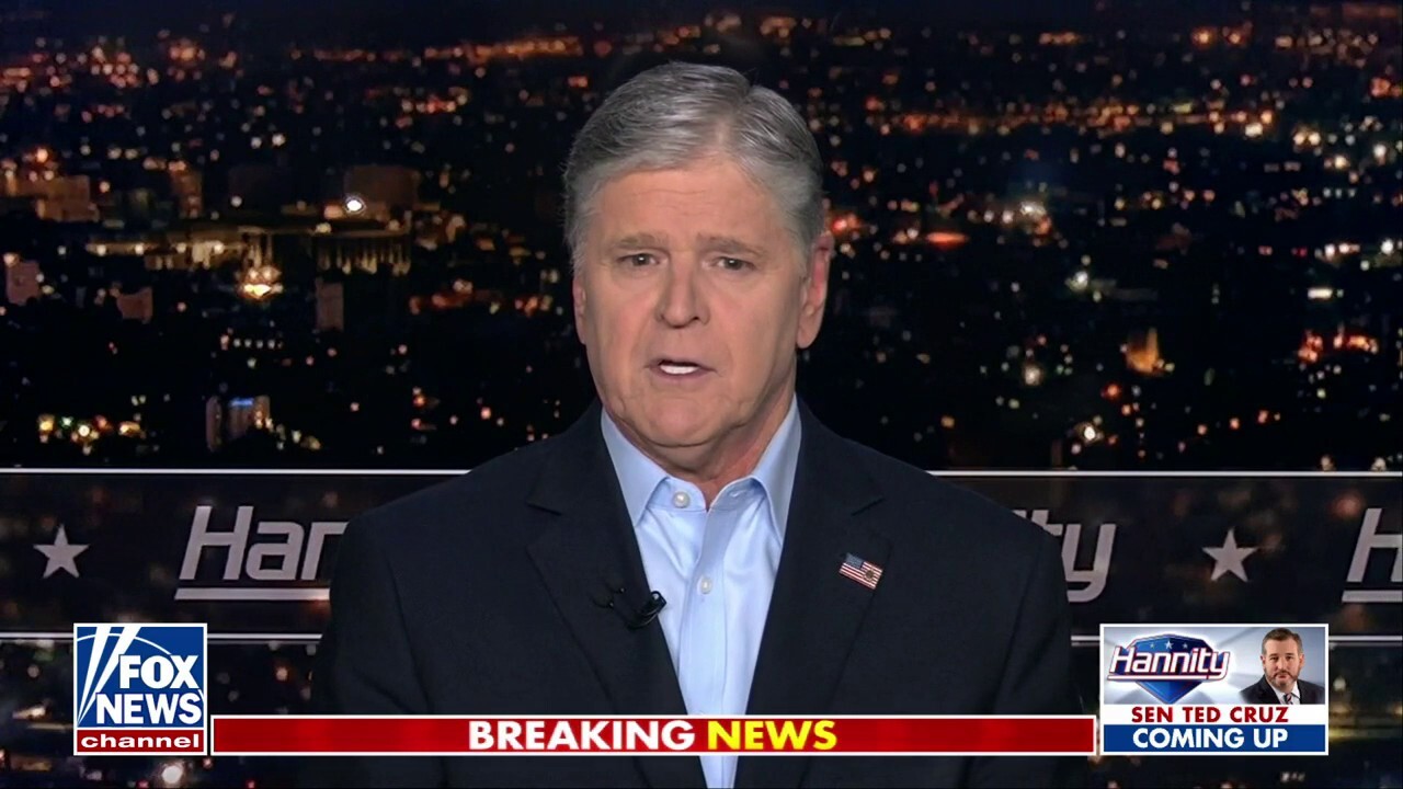 Fox News host Sean Hannity says President Biden can't distinguish good from evil on 'Hannity.'