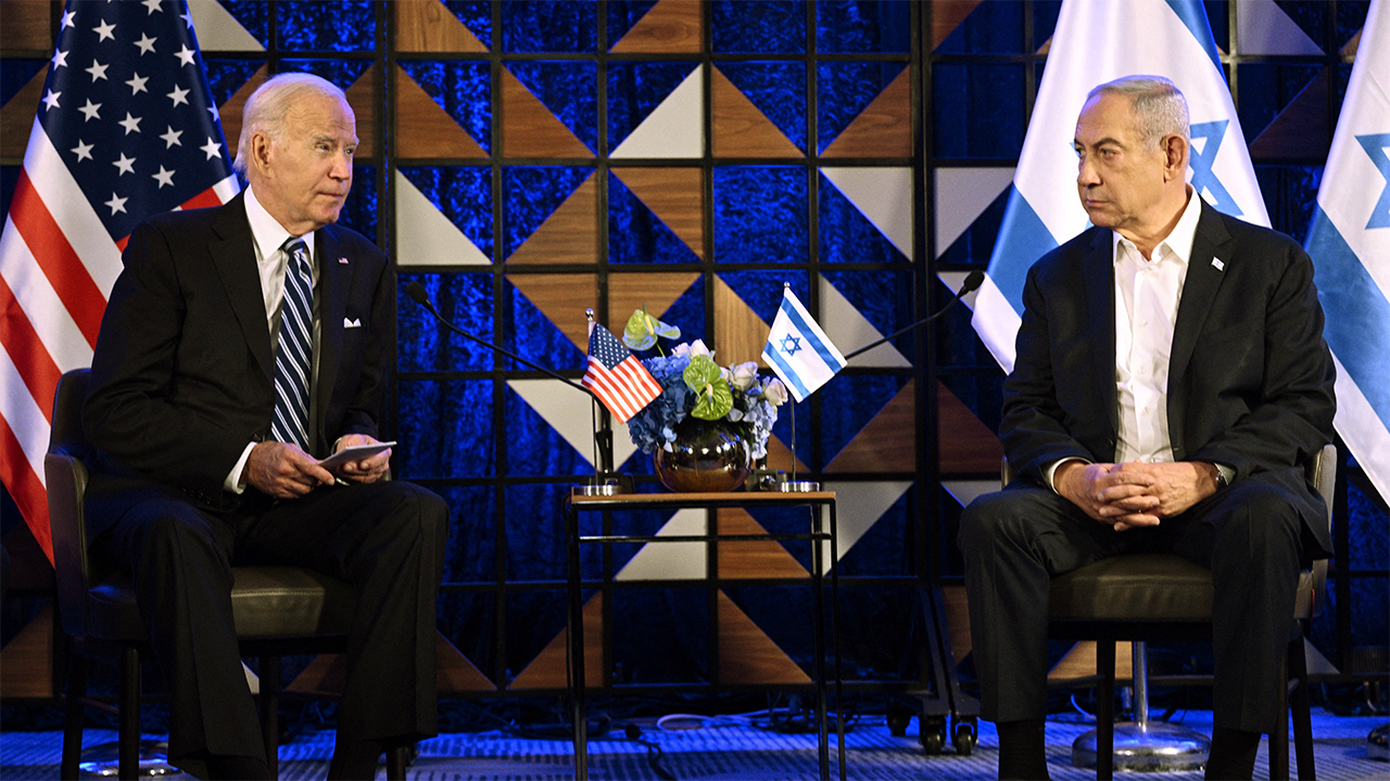 WATCH: Biden and Netanyahu meet after Israeli PM’s address to Congress