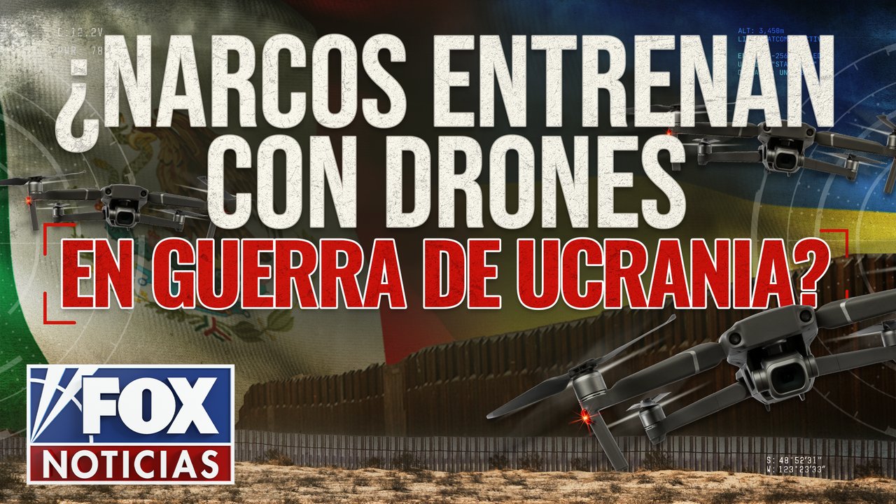 ¿Narcos entrenan con drones en guerra de Ucrania?