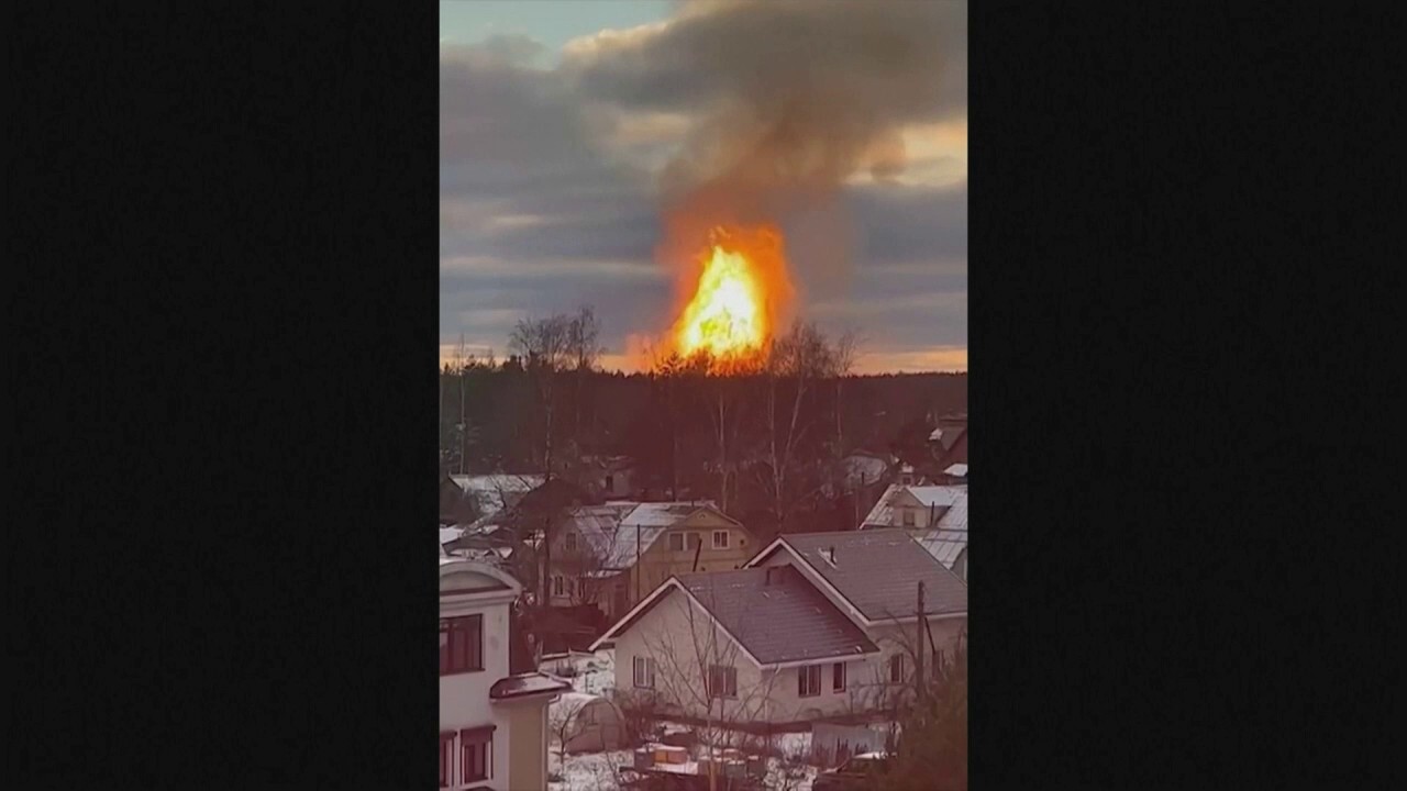 Russian gas pipeline explodes near St. Petersburg