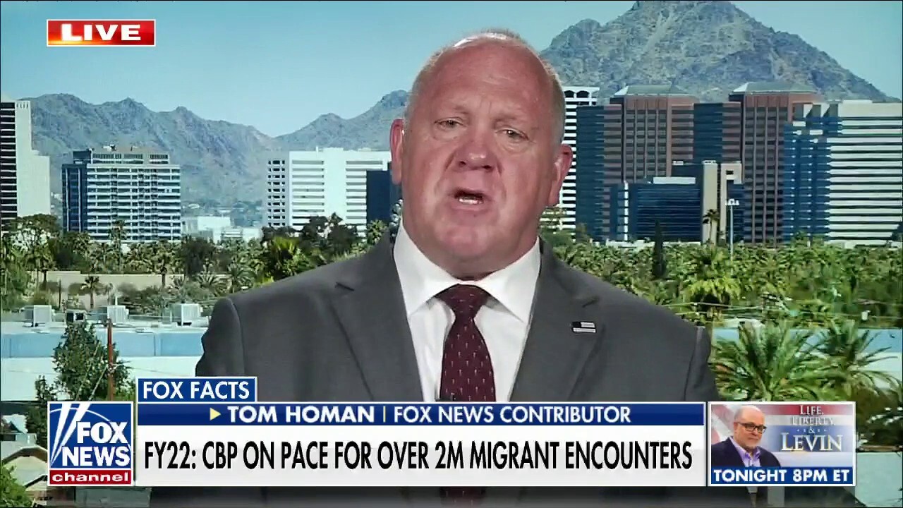 If Title 42 ends it will be ‘chaos’: Tom Homan