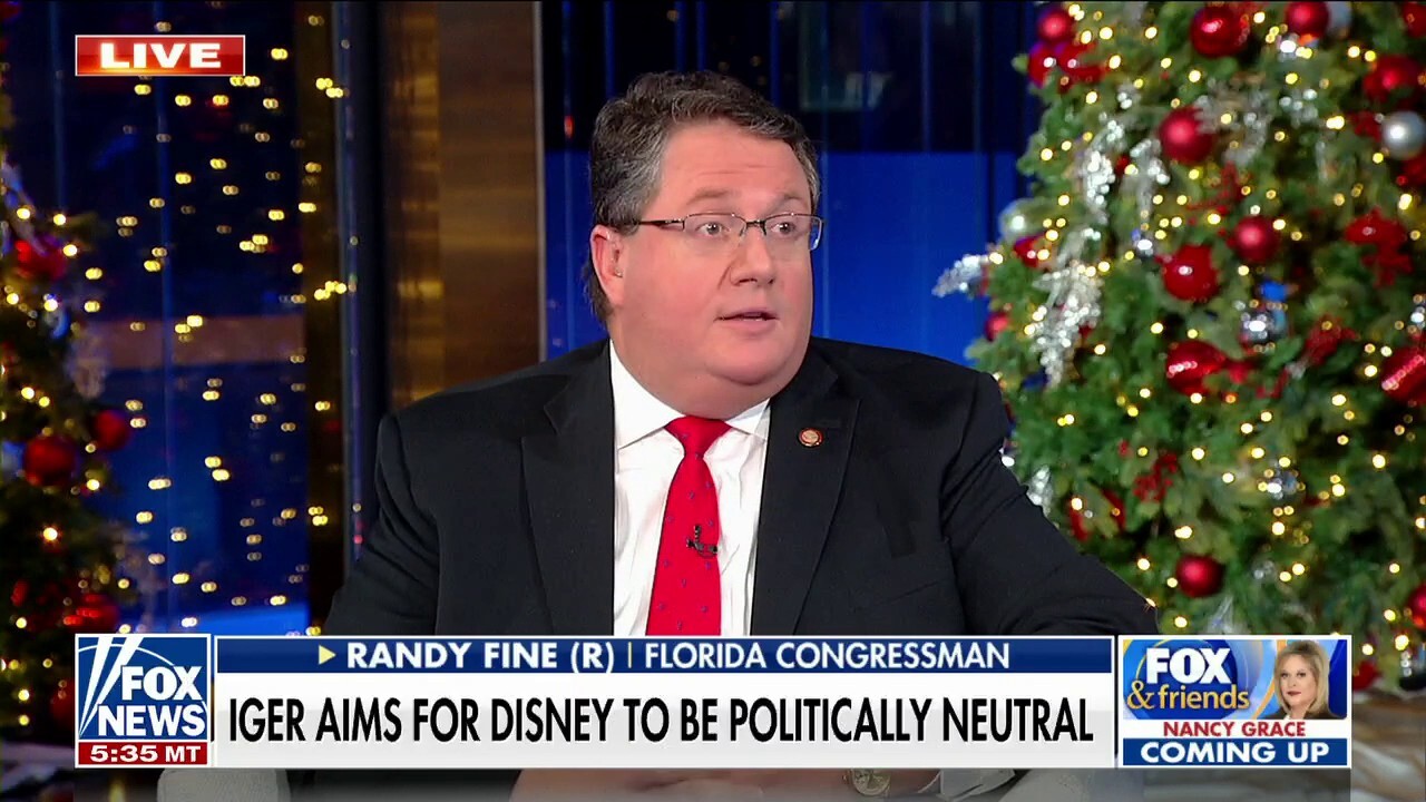 Florida U turn On Disney not Gonna Be Happening Rep Randy Fine 