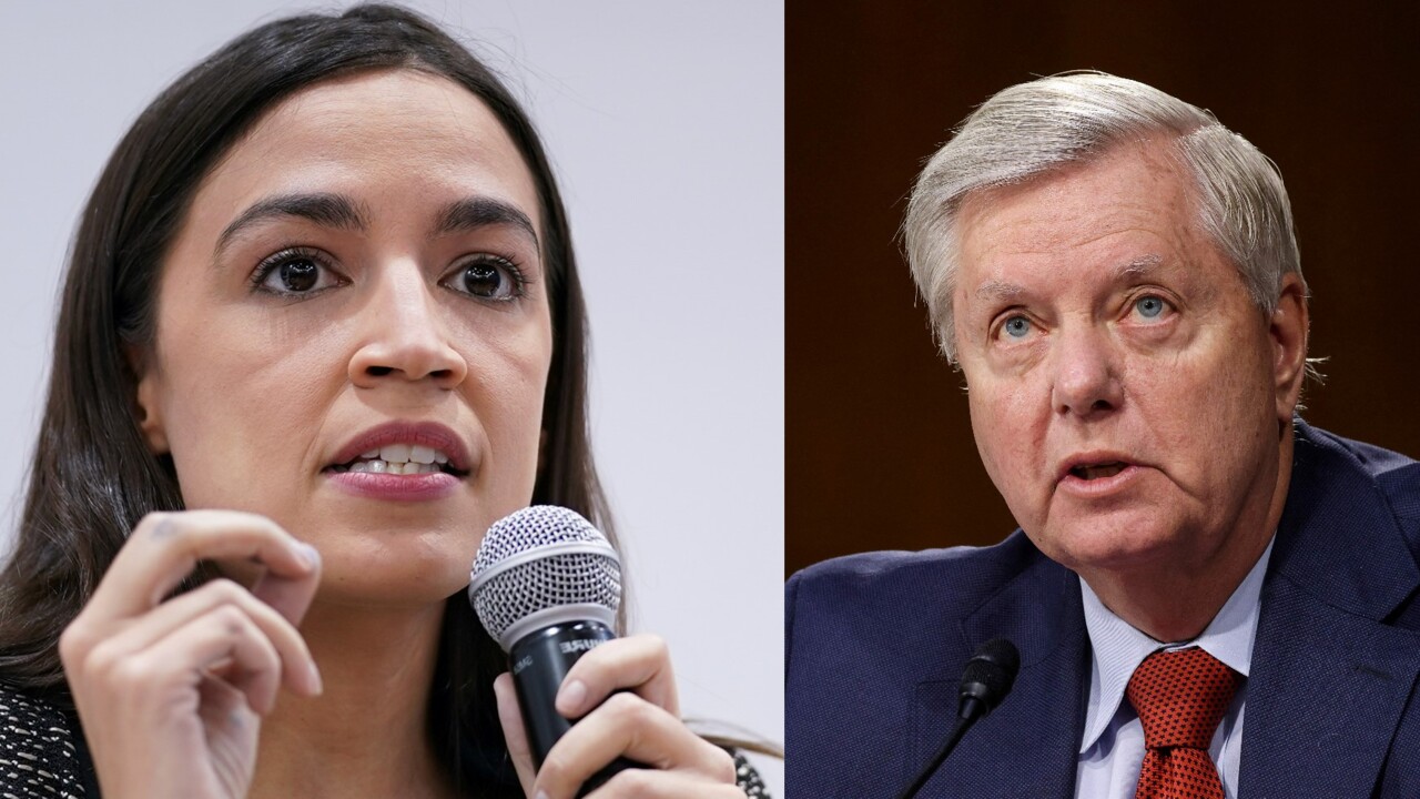Lindsey Graham slams Alexandria Ocasio-Cortez and the 'squad' over cash bail: 'the enemy is the radical left'
