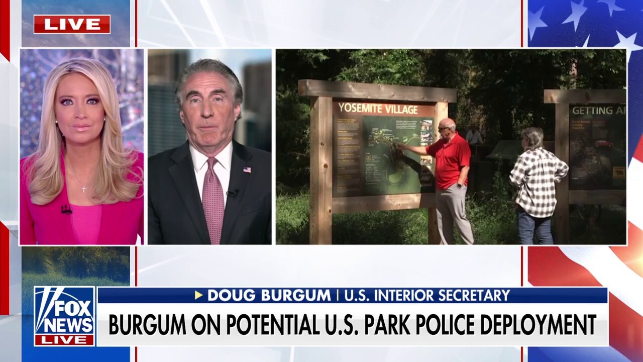  Interior secretary shares insight on state of US Park Police after DC shooting