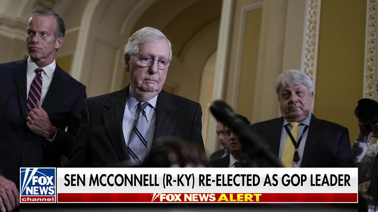 Mitch McConnell re-elected as GOP Senate leader