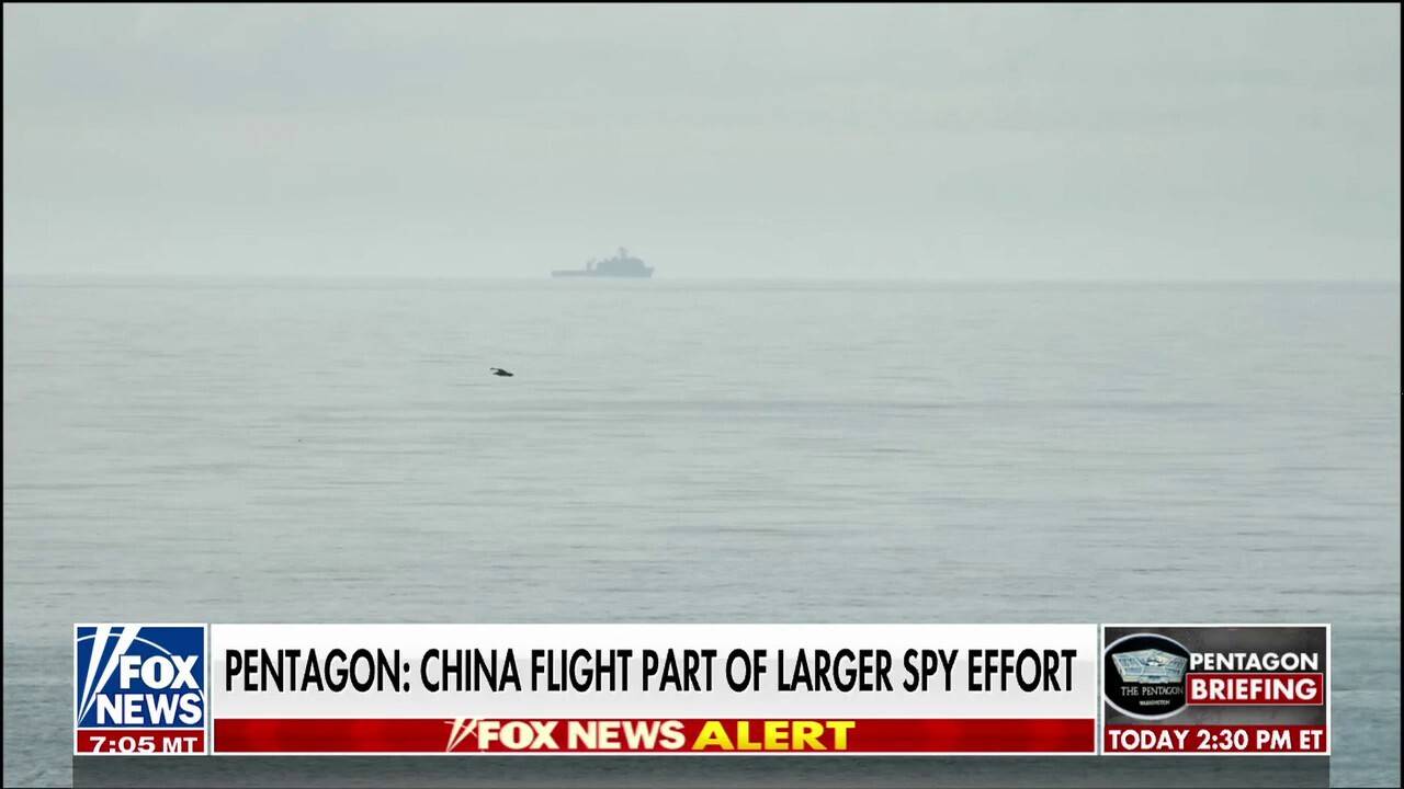 Pentagon: China flight part of a greater, years-long surveillance effort